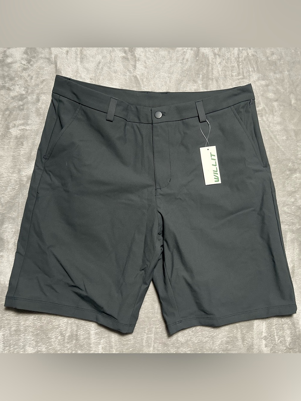 Willit Athletic Golf Shorts Men’s 35 Gray 9”